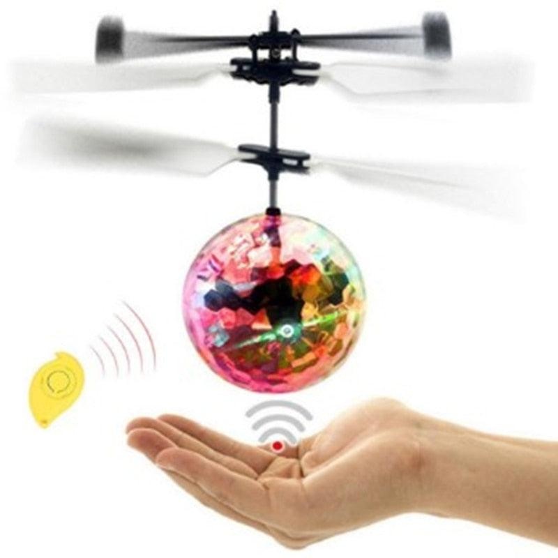 Flying Ball - mini drone RC Helicopter Aircraft Flying Ball fly toys Ball Shinning LED Lighting Quadcopter Dron fly Helicopter Kids toys switch