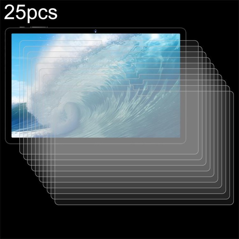 For SUAAT S3 10.1 25pcs 9H 0.3mm Explosion-proof Tempered Glass Film