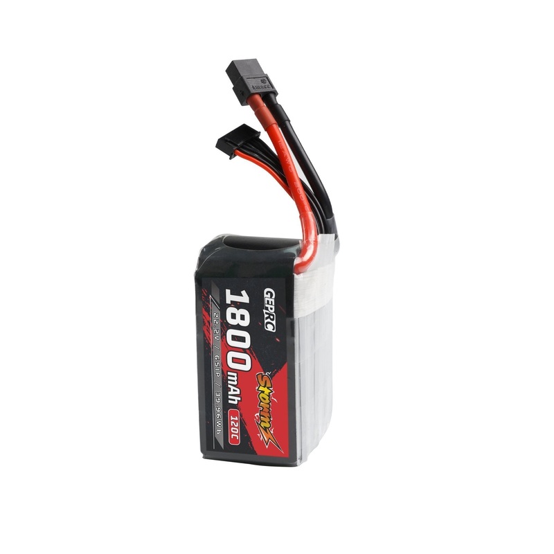 GEPRC Storm 22.2V 6S 1800mAh 120C LiPo Battery with XT60 Connector for FPV Freestyle & Racing Drones