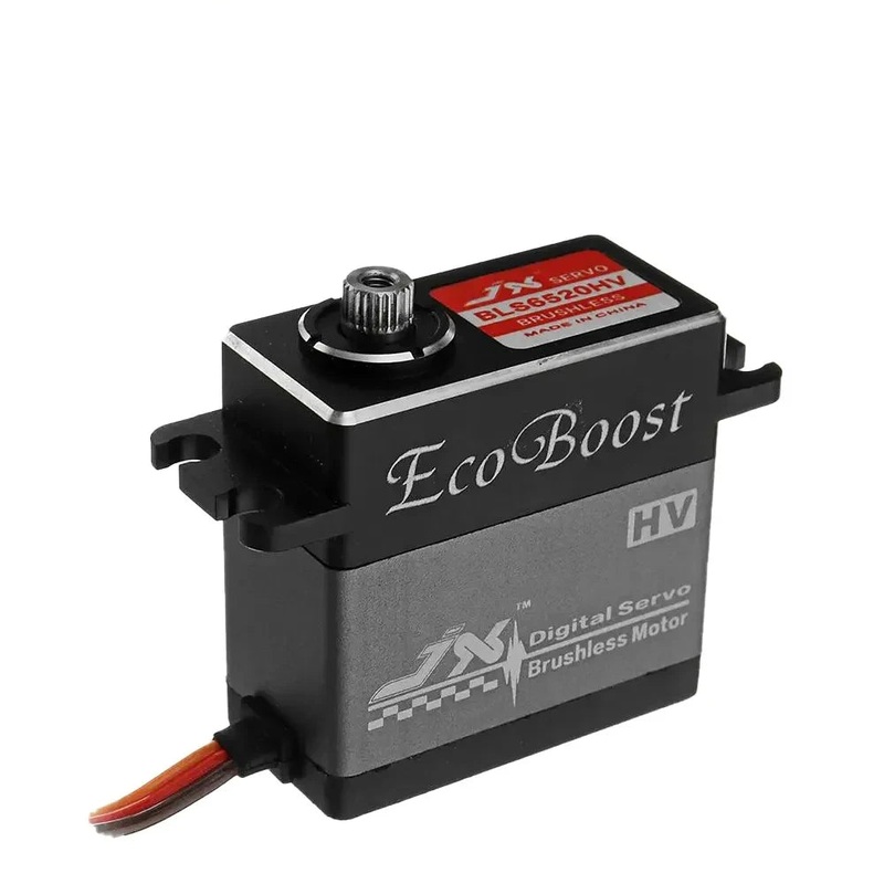JX Servo EcoBoost BLS6520HV - 20kg Large Torque 180 Degree HV Metal Gear Brushless Digital Servo RC Helicopter, Car, ROBOT Servo 4PCS