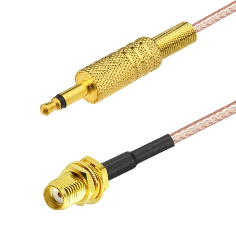 15cm SMA Female To 3.5mm Male 50ohm RG316 Coax Low Loss RF Cable