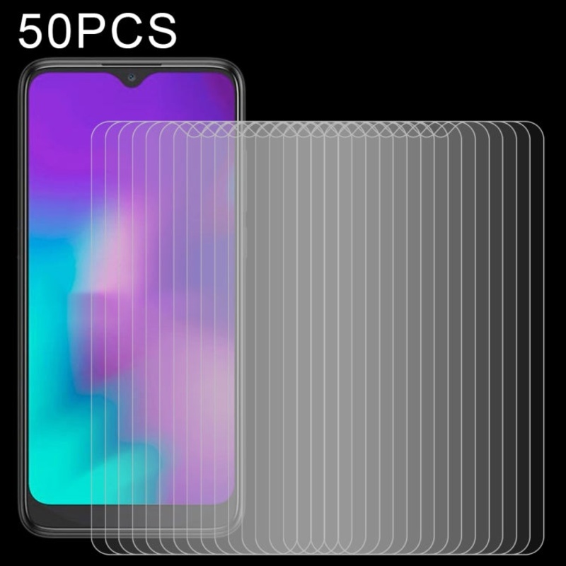 50 PCS 0.26mm 9H 2.5D Tempered Glass Film For TCL L10 Pro
