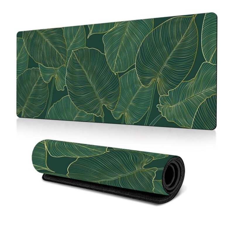 Flowers and Trees Themed Mouse Pad Desk Mat For Office/Gaming 300x800x2mm(No.3)