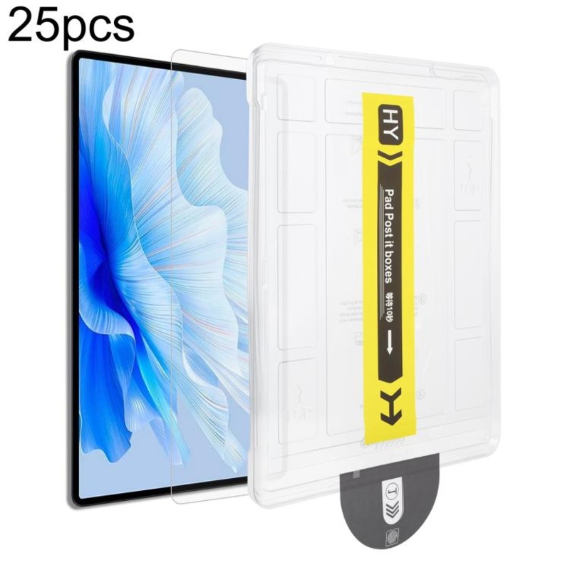 For Oukitel OT8 25pcs Dust-Free Easy Install HD Tempered Glass Film