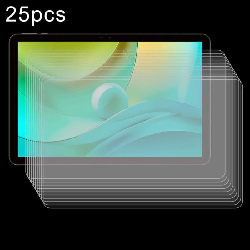 For SPC Gravity 11 inch 25pcs 9H 0.3mm Explosion-proof Tempered Glass Film