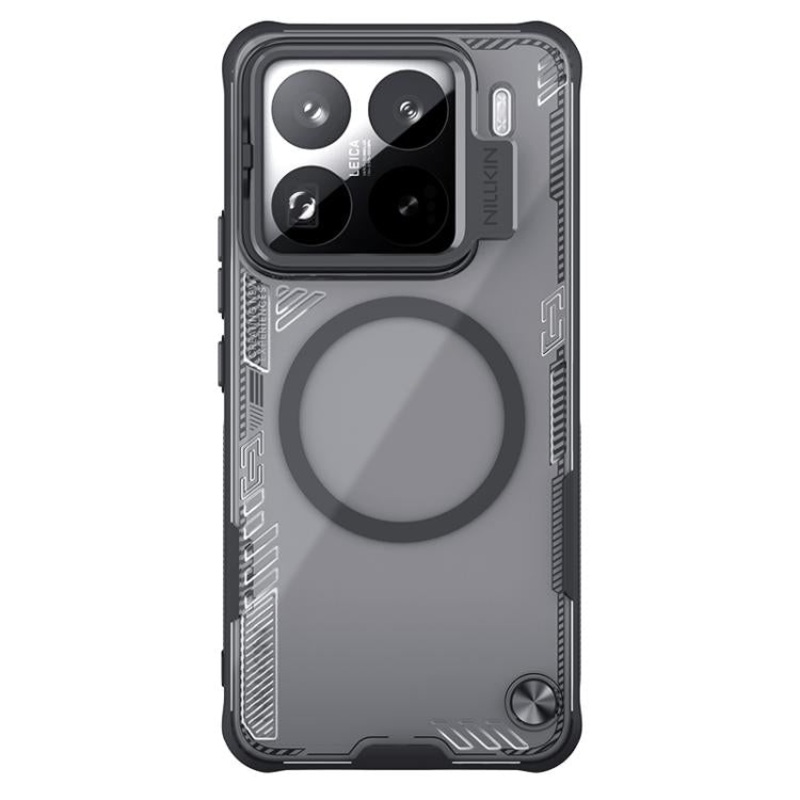 For Xiaomi 15 Pro NILLKIN Ice Air Prop Series MagSafe Magnetic Frame Version Phone Case(Black)