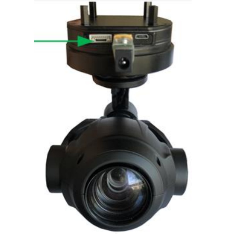 TOPOTEK HI20S77 Drone Camera Gimbal - 20x Optical Zoom 4K Camera + 3-Axis IP Network PTZ Gimbal