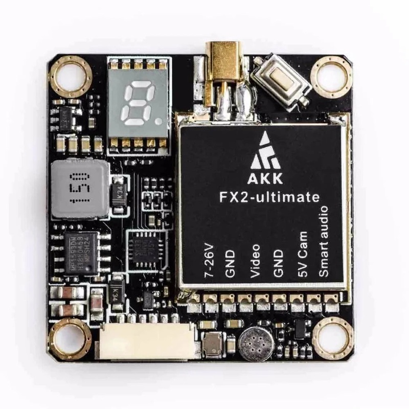 AKK FX2-ultimate/FX2 5.8GHz VTX - 25mW/200mW/600mW/1200mW Support OSD Configuring Upgraded Long Range Version FX2 SMA