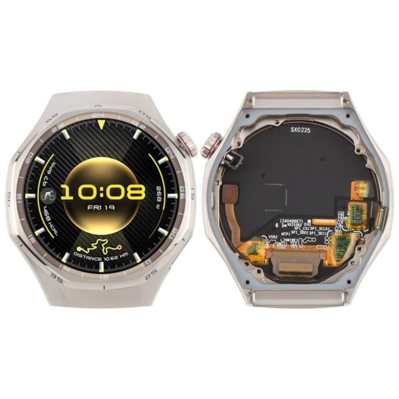 For Huawei Watch GT 6 Pro 46mm Original LCD Screen Digitizer Full Assembly with Frame (Brown)
