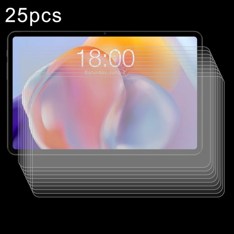 For TECLAST T40S 25pcs 9H 0.3mm Explosion-proof Tempered Glass Film