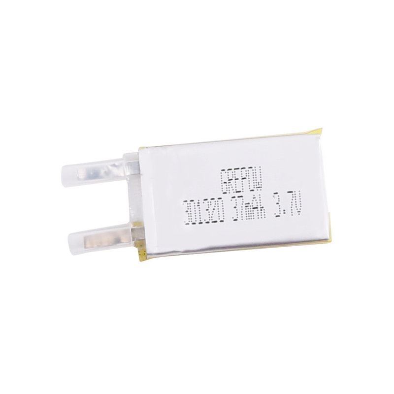 Grepow 3013020 3.7V 37mAh 1S1P LiPo Battery, Rectangle Pack 2013.12.95mm 40C