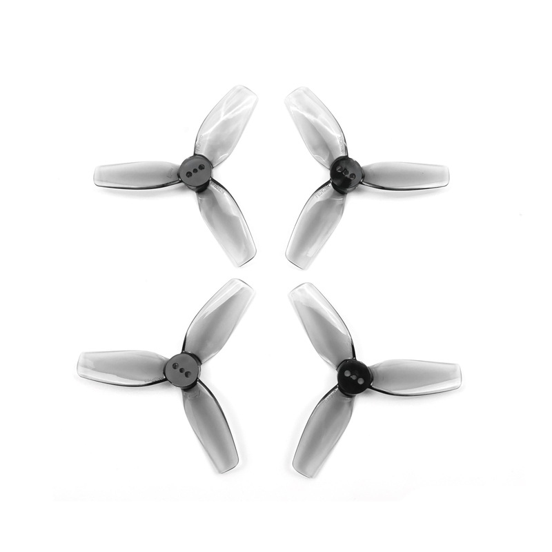 HQProp FB2828 Grey 2.8x2.8 3-Blade Poly Carbonate Propeller Set (2CW+2CCW) for FPV