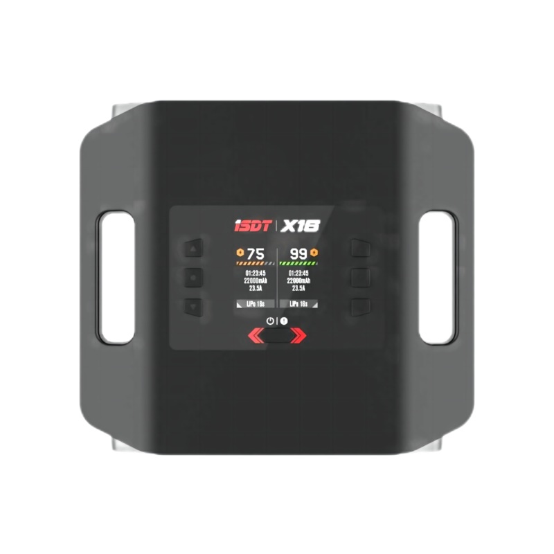 ISDT X16 Dual Channel LiPo Battery Charger 2-16S, 1100W2 20A2 Balance/Discharge, Bluetooth