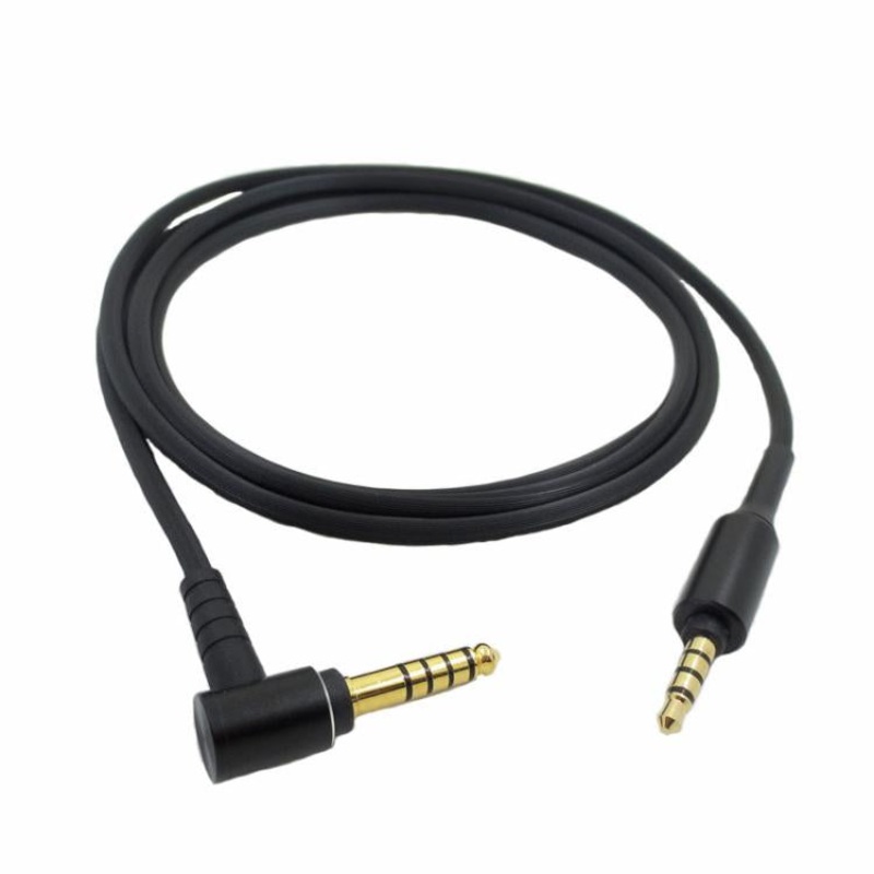 4.4mm Balanced Headphone Cable for Sony WH-1000XM2 / WH-1000XM3 / WH-1000XM4 / WH-CH710N / WH-H900N, Length: 1.5m(Black)