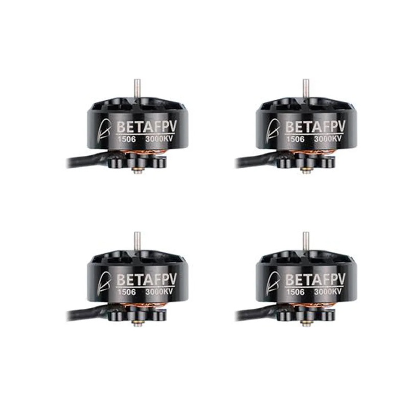 4PCS BETAFPV 1506 3000KV 36S Brushless Motors for 4-5Inch FPV Toothpick Drones