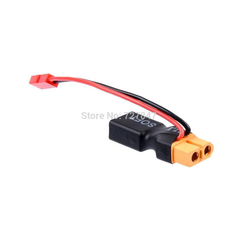 Drone Battery Connector - XT60 Female to Male JST Male / Female in-line Power Adapter Lipo Connector for RC Battery Lipo XT60 with JST Male