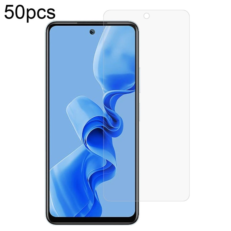 For itel S24 50pcs 0.26mm 9H 2.5D Tempered Glass Film