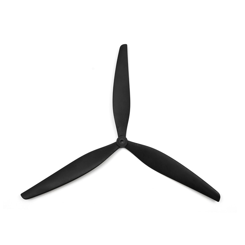 HQProp 18X9X3 Tri-Blade Propeller Set (1CW+1CCW) Black Glass Fiber Reinforced Nylon