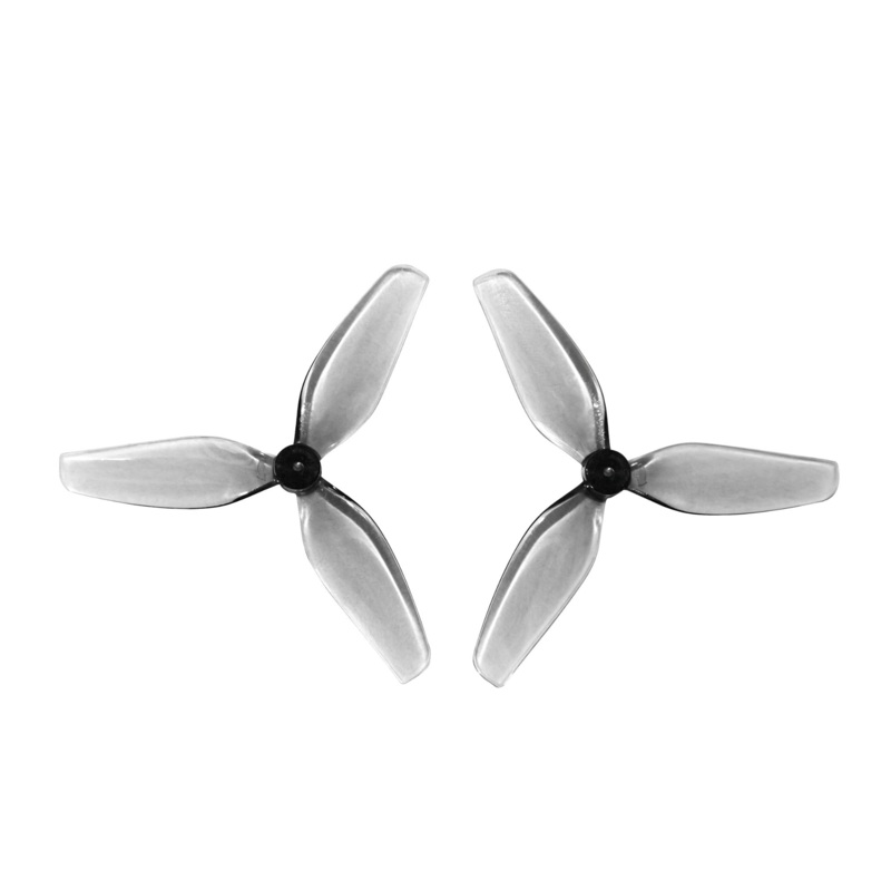 HQProp Ultralight Whoop Propeller 2x0.8x3 (51mm) Grey PC 1mm Shaft Set (2CW+2CCW)