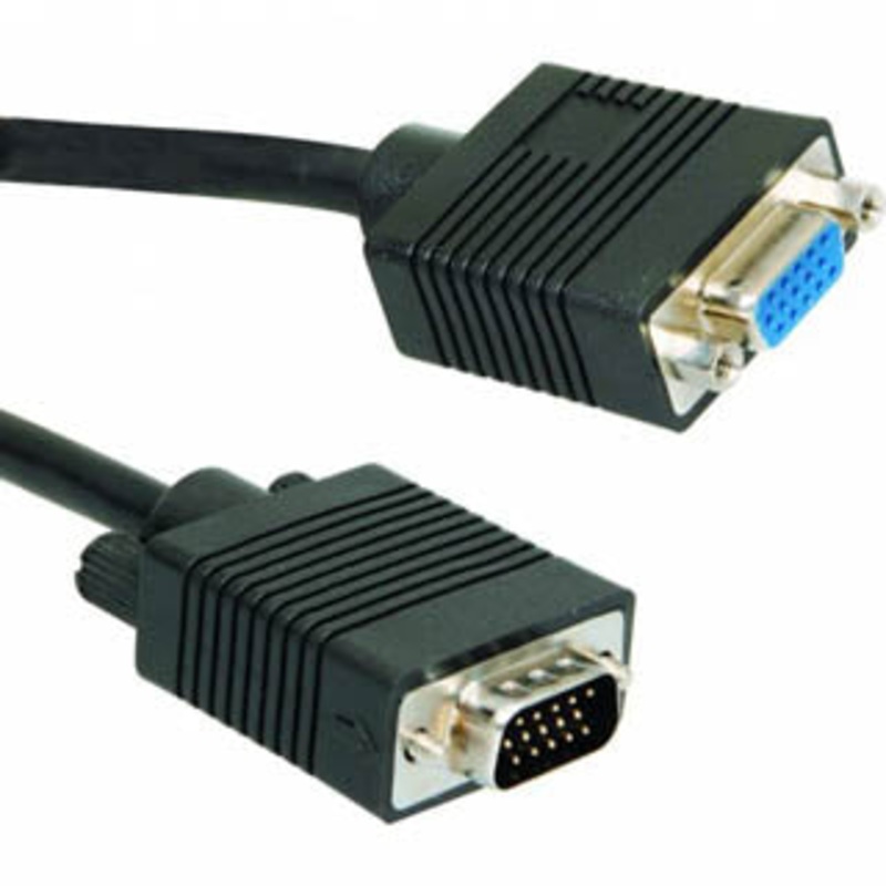 7277U - VGA EXT CABLE DBHD15M/F 10FT