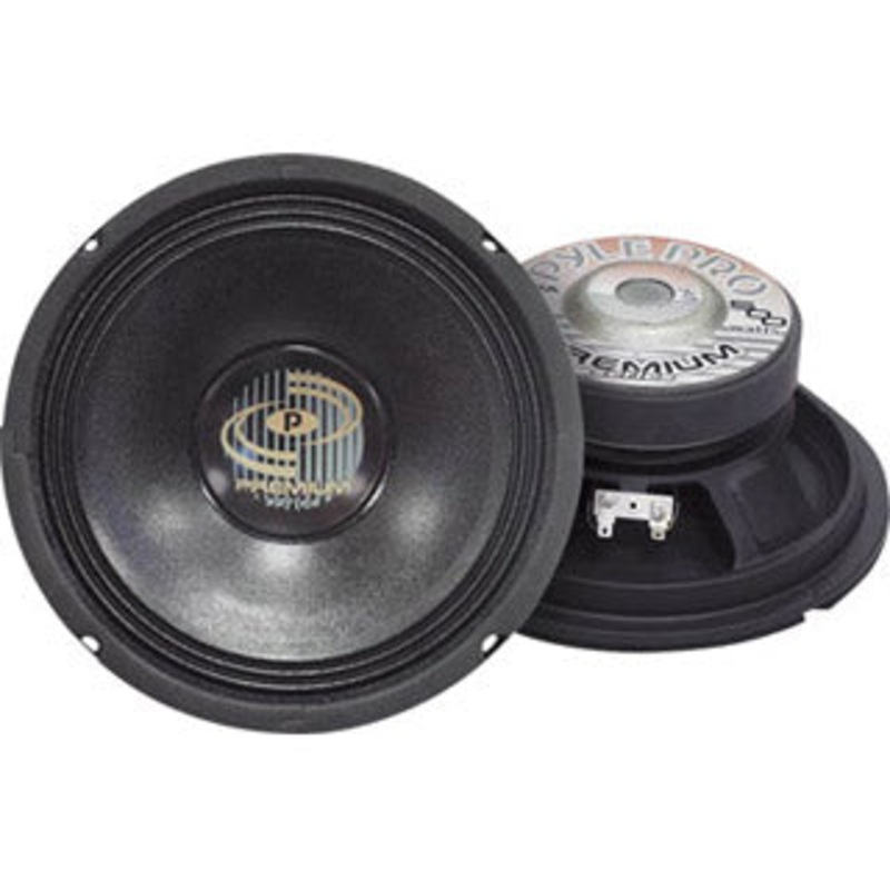 PPA8 - WOOFER RND 8R 200W RMS 8IN BLK 89.2DB 55-6KHZ 500W PEAK