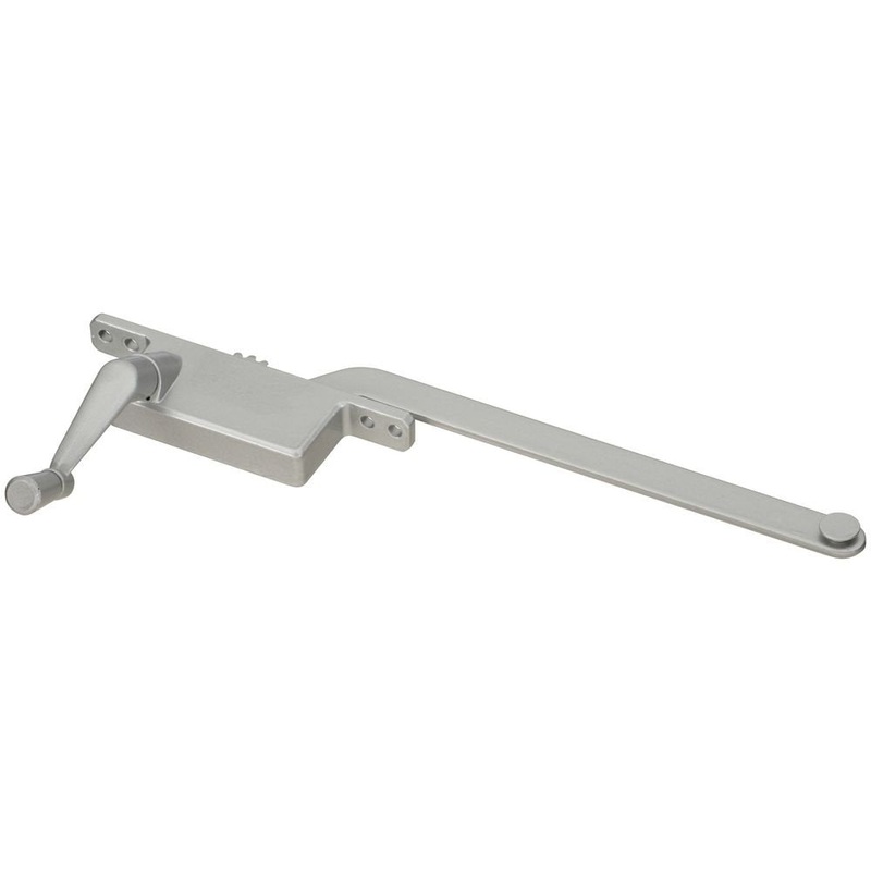 S844-365 - WINDOW OPERATOR CASEMENT LEFT HAND 9INCH ALUMINUM FINISH