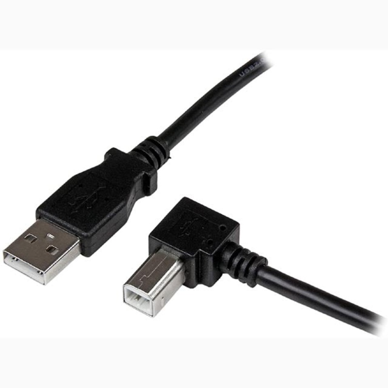 USBAB1MR - USB CABLE A(ST)-B(RA) MALE/MALE 3FT BLK VERSION 2.0