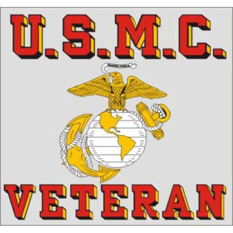 USMC Veteran Decal