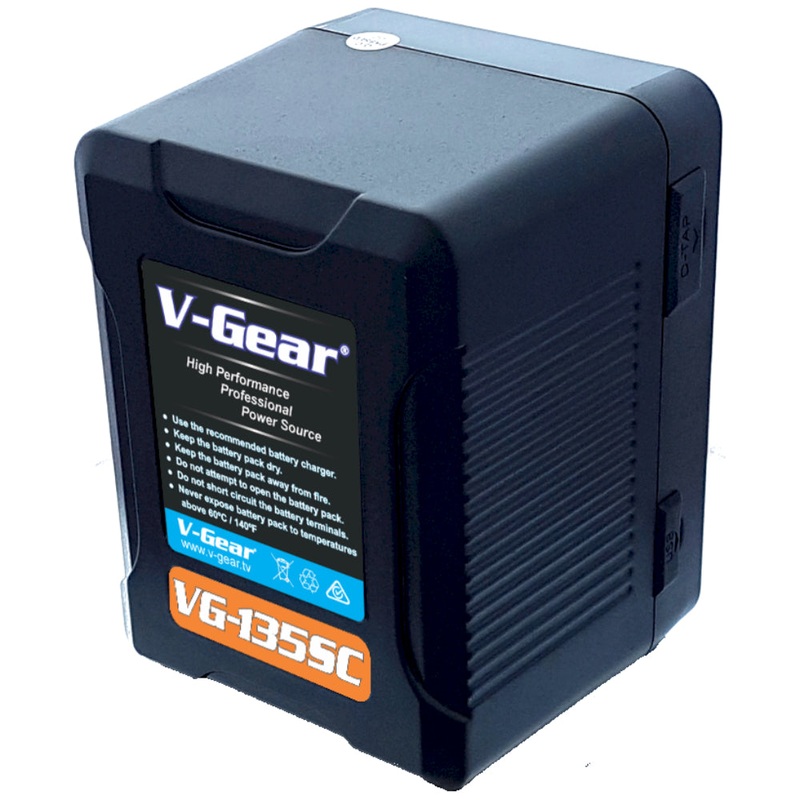 V-Gear VG-135SC Hi-Performance Compact V-Lock Battery