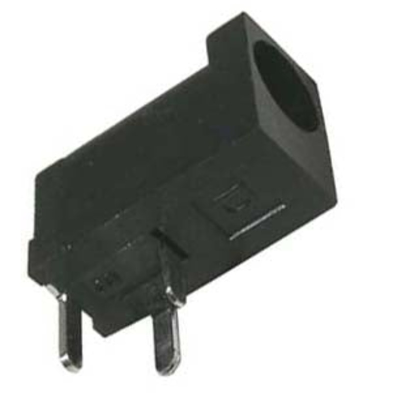 31-155-2 - DC POWER JACK 2.1MM PCRA PLASTIC (2 pcs/pkg)