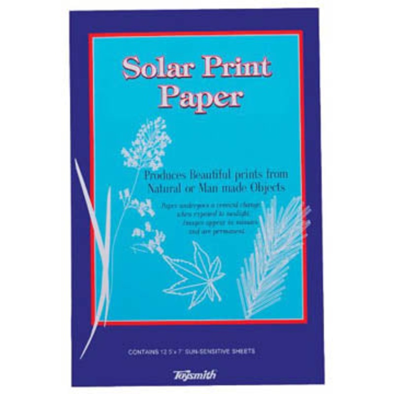 4064 - SUN PRINT PAPER KIT 5X7IN (12 pcs/pkg)