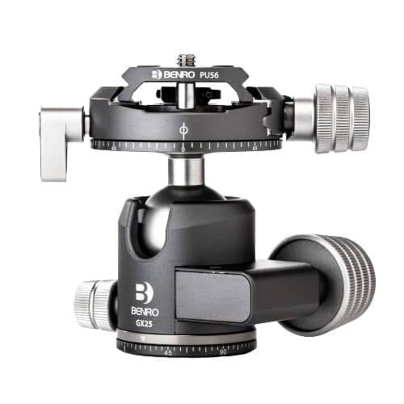 Benro GX25 Low Profile Ball Head, PU56 Plate
