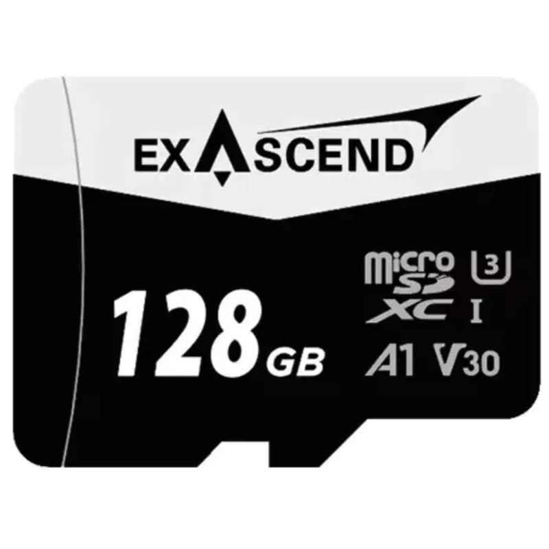 Exascend 128 GB Element Series microSDXC 100MB/s UHS-I Memory Card - V30