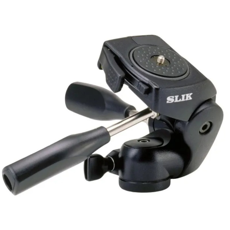 Slik Pro 700DX 3-Way Pan/Tilt Head with Quick Release
