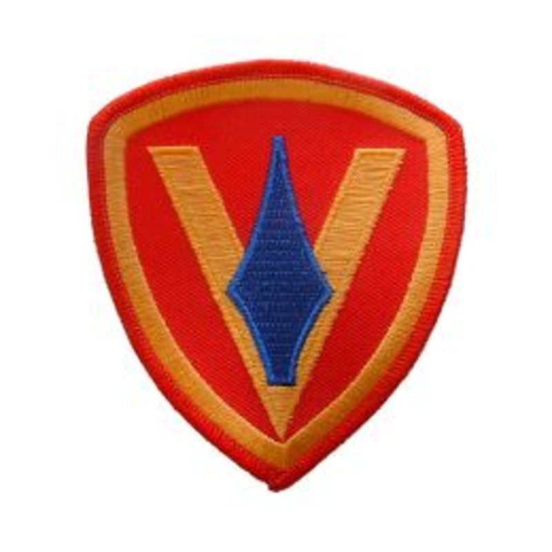 USMC, 05TH Div Patch-NO
