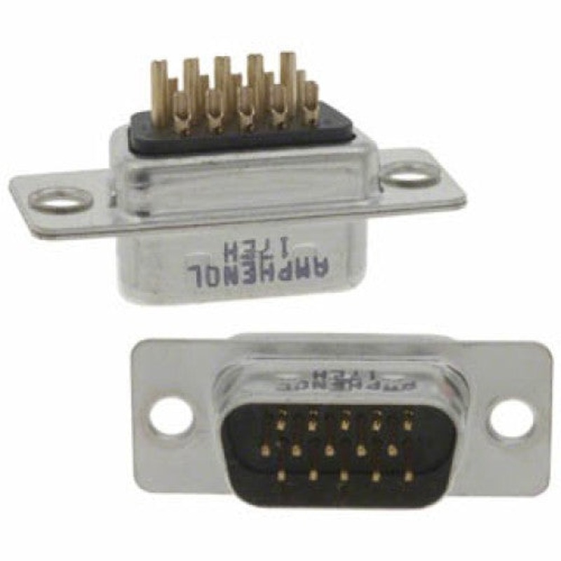 1276-1501 - DB15M HD SOL TIN BLACK