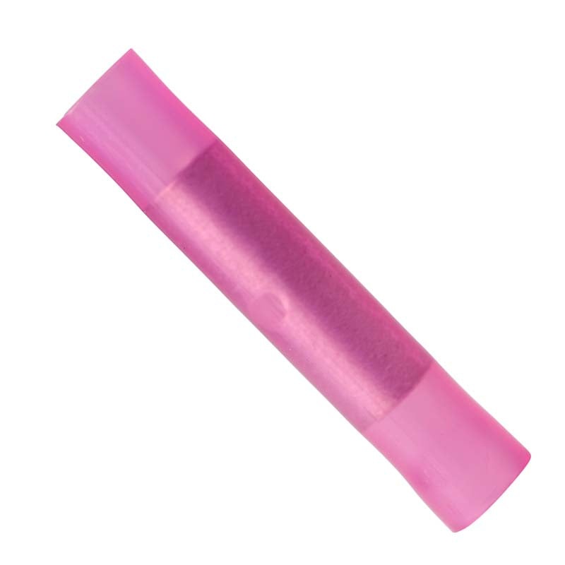230100 - BUTT CONN RED 22-18AWG NYLON (7 pcs/pkg)