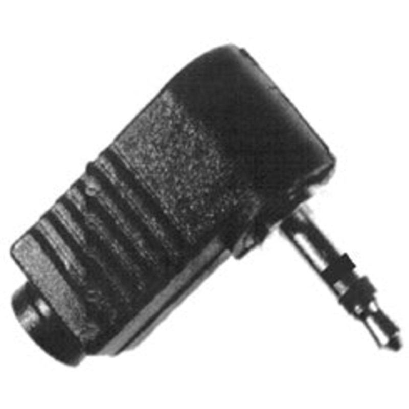70-097B - AUDIO PL 3.5 STEREO PLAS RA BLK (2 pcs/pkg)