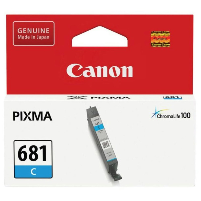 Canon CLI681C Original Ink Cartridge 250 Pages - Cyan