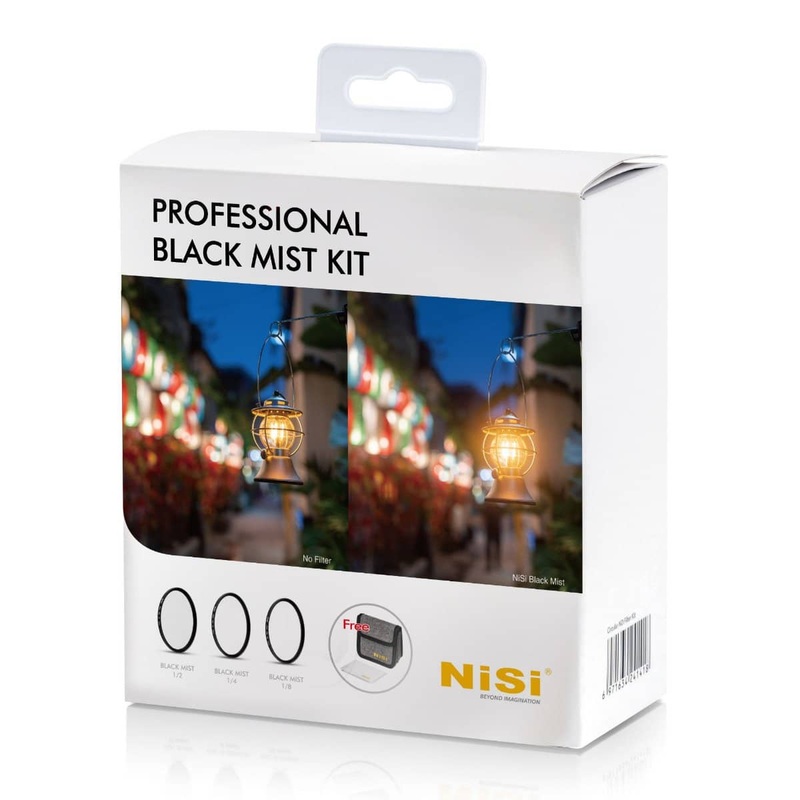 NiSi 82mm Circular Professional Black Mist Filter Kit