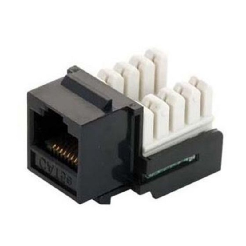 NP-J5BK - KEYSTONE JACK CAT5E BLK 110