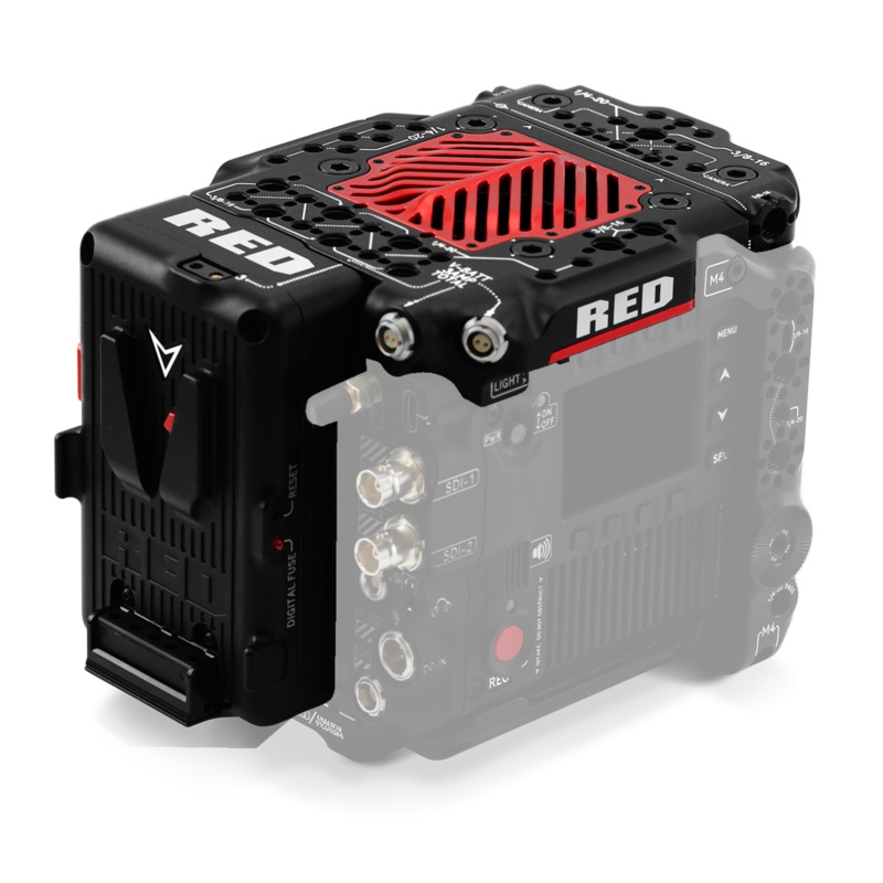 RED V-RAPTOR Tactical Top Plate with Battery Adapter (V-Lock)