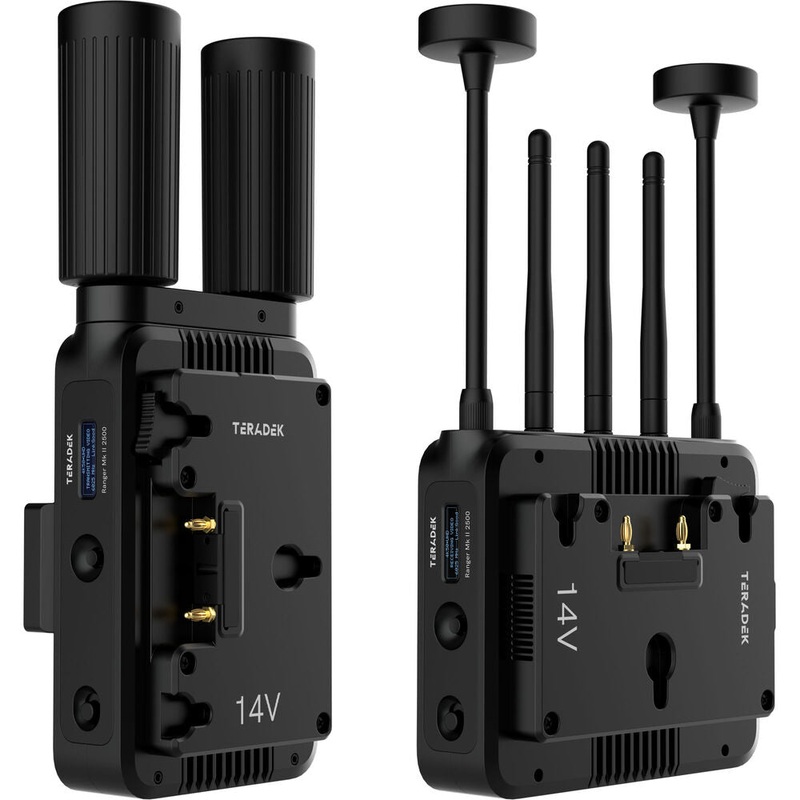 Teradek Ranger MK II 2500 12G-SDI/HDMI Wireless Transmitter/Receiver Set (Gold Mount)