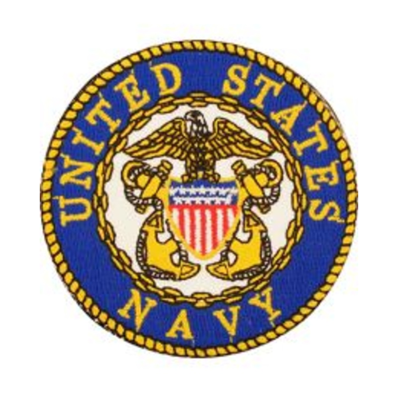 USN Logo Anchors Patch