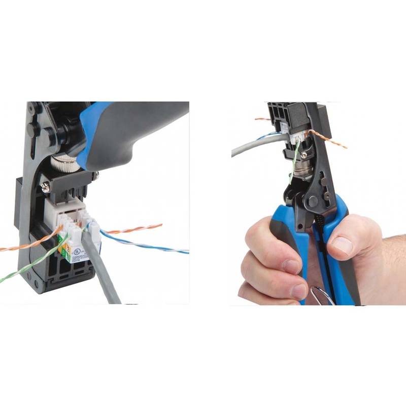 13501C - CRIMPER 110 PUNCHDOWN TOOL FOR KEYSTONE JACK FOR 4PAIR CAT5/6