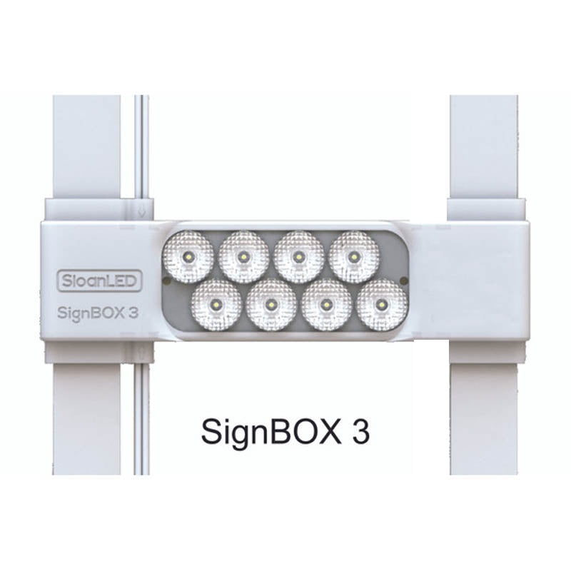 701946-6WSLS1 - LED MODULE WHITE 6500K SINGLE SIDED 60 MODULES 40 CLIPS 60FT