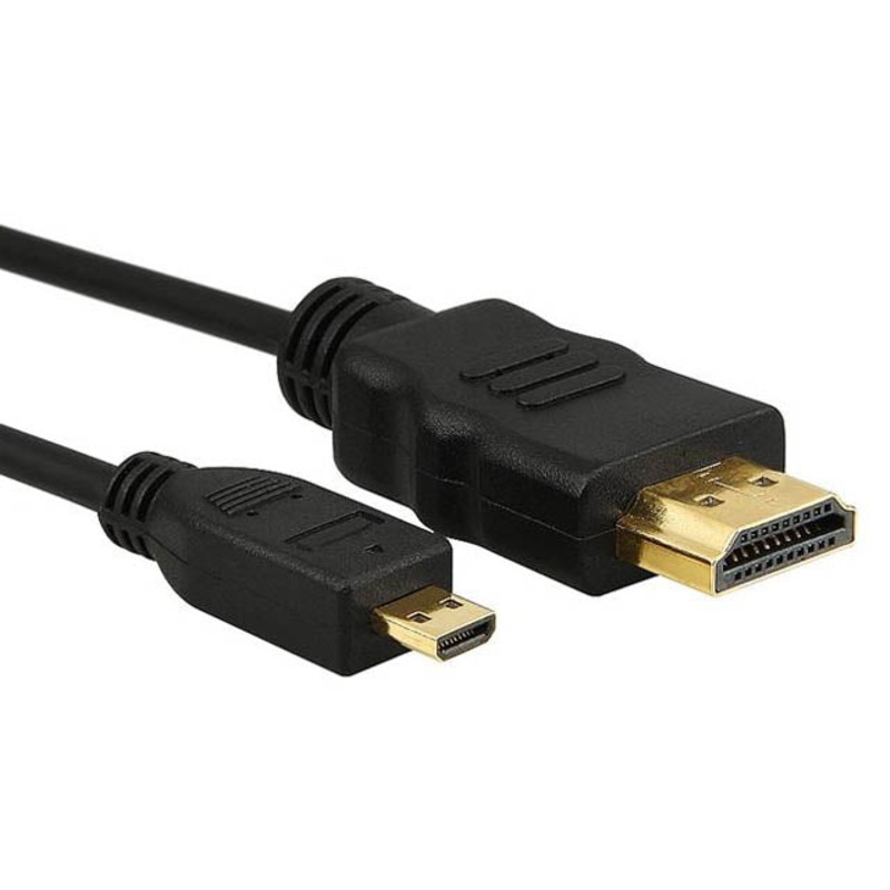 ARWK-1000C - HDMI TO MICRO D M/M HDMI CABLE 10FT BLACK
