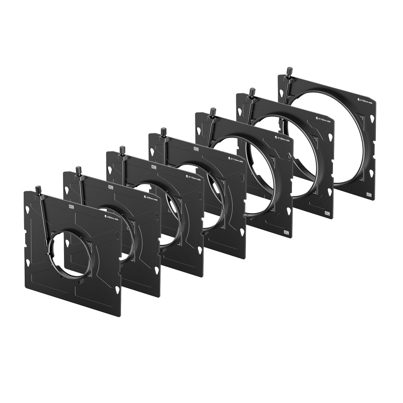 Bright Tangerine 6x6" Frame Safe Clamp Adapter (114mm)