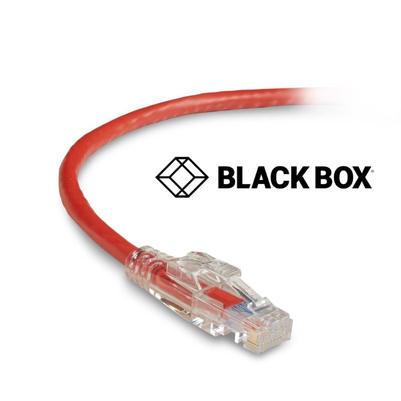 C6PC70-RD-25 - PATCH CORD CAT6 RED 25FT SNAGLESS BOOT