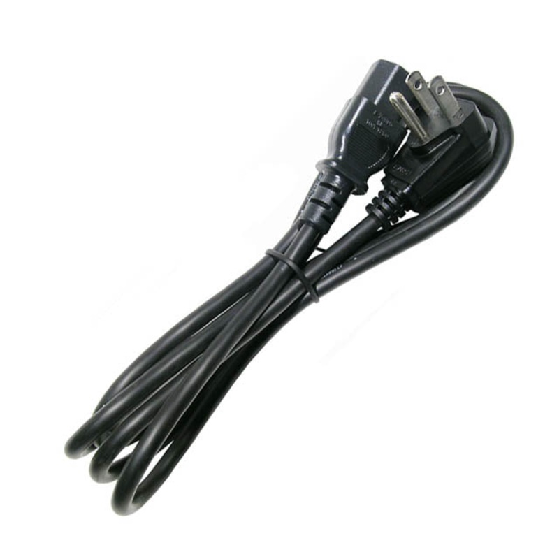 CPCO6-RARA - INST CORD 3/18 6FT RND BLK SVT RA PL AND SKT PL 5-15P TO FEM C13